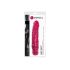 Vibrador realista gelatinoso rosa