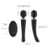 Megawand Dorcel - masajeador vibrador recargable (negro)