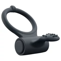   Dorcel Power Clit Plus - anillo para el pene vibrador recargable (negro)