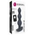 Dorcel Deep Secret M - vibrador anal recargable y con control remoto negro