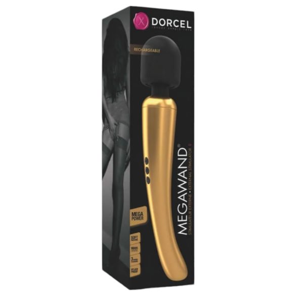 Dorcel Megawand - vibrador masajista recargable (dorado)