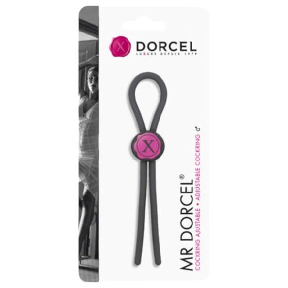 Anillo ajustable Dorcel Mr. Dorcel (gris)