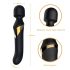 Dorcel Dual Orgasms - Vibrador masajeador 2en1 oro negro