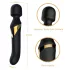 Dorcel - vibrador masajeador doble estímulo 2 en 1 - silicona negra