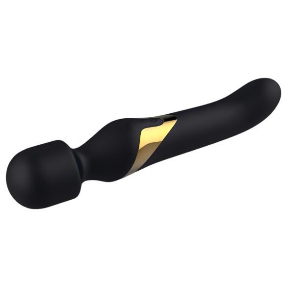 Dorcel Dual Orgasmos Oro - Vibrador 2en1 masajeador (negro)