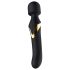 Dorcel Dual Orgasms - Vibrador masajeador 2en1 oro negro