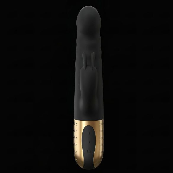 Dorcel G-stormer - vibrador recargable con brazo para clítoris (negro)