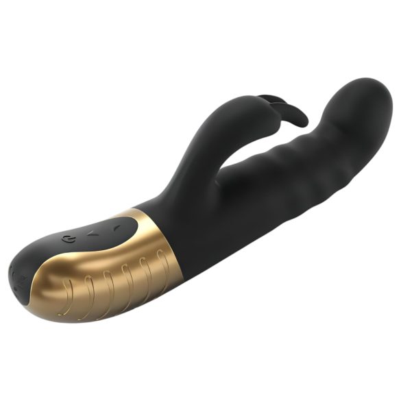 Dorcel G-stormer - vibrador recargable con brazo para clítoris (negro)