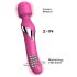 Dorcel Dual Orgasms - masajeador-vibrador 2en1 recargable (rosa)