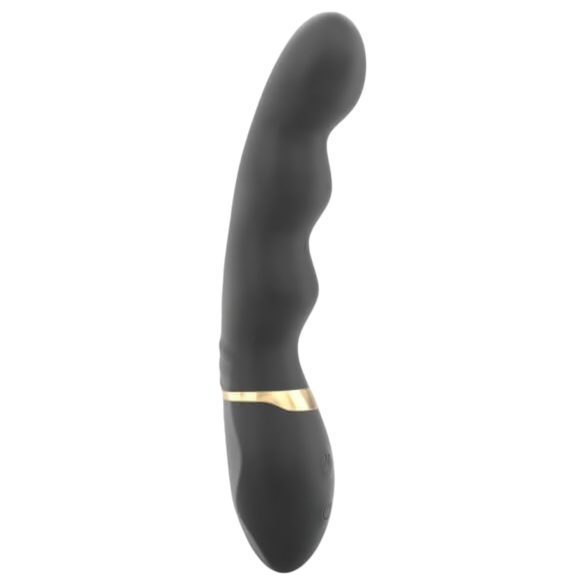 Dorcel Too Much 2.0 - vibrador recargable, 3 motores (negro-dorado)