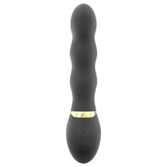 Dorcel Too Much 2.0 - vibrador recargable 3 motores - silicona negro oro