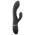 Dorcel Glam Rabbit - vibrador recargable con brazo clitorial (negro)