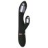 Dorcel Glam Rabbit - vibrador recargable con brazo clitorial (negro)