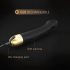 Vibrador recargable Real Vibration M 2.0 (negro-dorado)