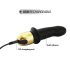 Dorcel Mini Lover 2.0 - vibrador punto G recargable (negro-dorado)