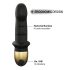 Dorcel Mini Lover 2.0 - vibrador punto G recargable (negro-dorado)
