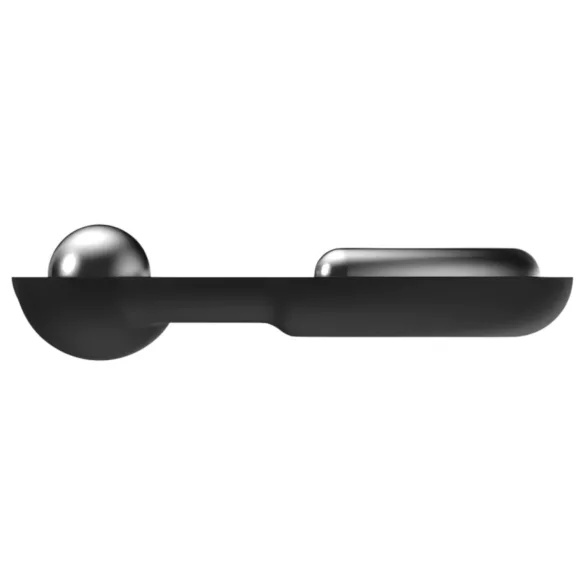 Dorcel Stronger Ring - anillo para pene con inserto metálico - silicona negra
