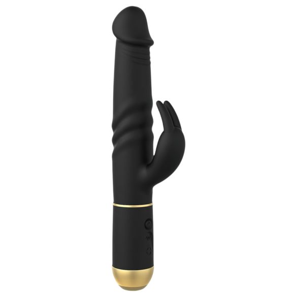 Vibrador Dorcel Furious Rabbit 2.0 negro con clítoris estimulante