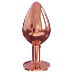 Plug anal de aluminio Dorcel Diamond M (rose gold)