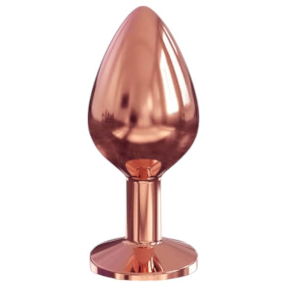 Plug anal de aluminio Dorcel Diamond M (rose gold)