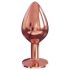 Plug Anal Diamante M - Aluminio (oro rosa)