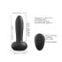 Dorcel Deep Thrust - vibrador de empuje (negro)