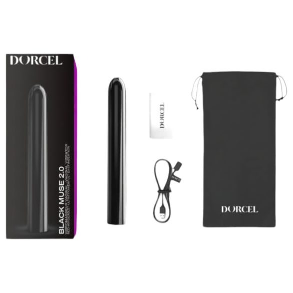Dorcel Black Muse 2.0 - vibrador recargable (negro)