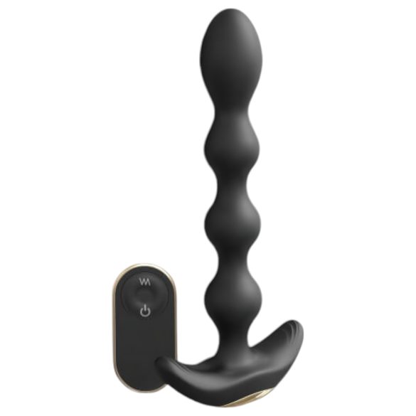 Bolas Flexi Dorcel - vibrador anal inalámbrico recargable (negro)