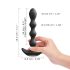 Bolas Flexi Dorcel - vibrador anal inalámbrico recargable (negro)