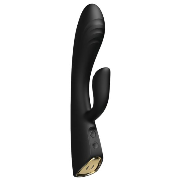 Conejo Flexi Dorcel - Vibrador con calentador (negro)