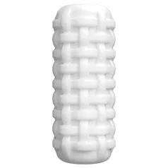   Dorcel Cup Tight - masturbador para hombres con canal estriado de perlas (blanco)