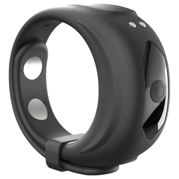 Dorcel - anillo pene ajustable con vibración (negro)