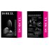 Vibrador anal con bolas y mando a distancia M - (negro)