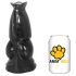 AnimHole Wolf - pene lobo dildo - 21cm (negro)