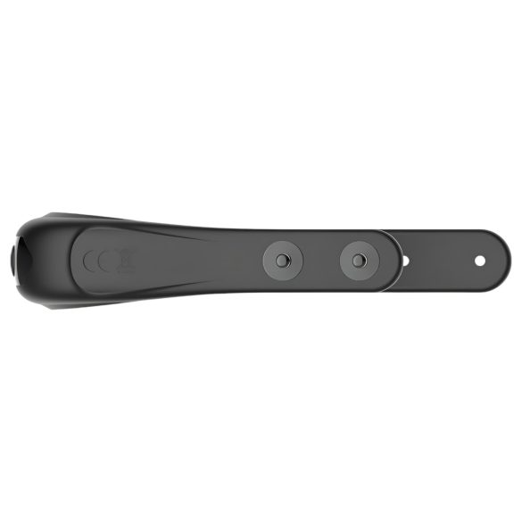 Funny Me - anillo para pene recargable vibración ajustable silicona negro