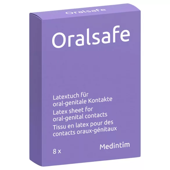 Oralsafe - protector oral desechable - 8 unidades