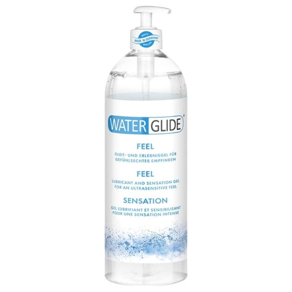 Waterglide Feel - Lubricante a base de agua (1000 ml)