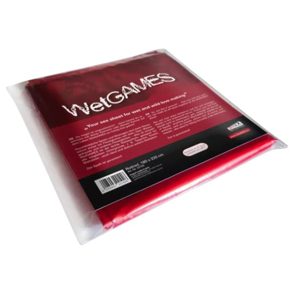 Joydivision WetGames - sábana impermeable - 180x220 (roja)