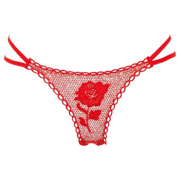 Panty Rose - tanga oculta en rosa - rojo - talla S-L