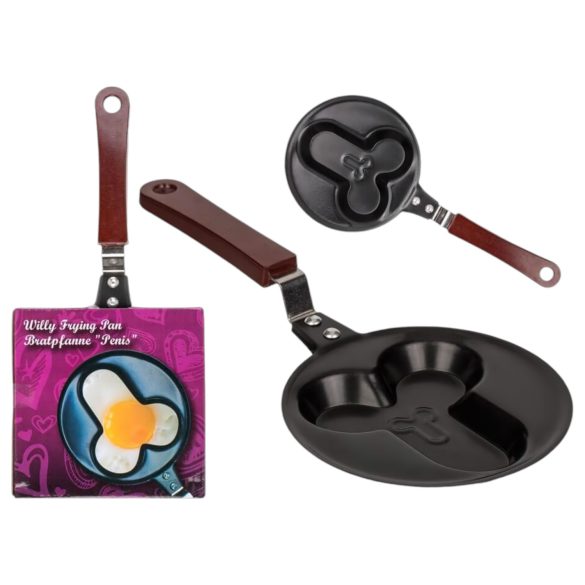 Sartén para huevos fritos con forma divertida de pene
