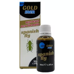   HOT ero Gold Men Spanish Fly - gotas afrodisíacas para hombres (30 ml)