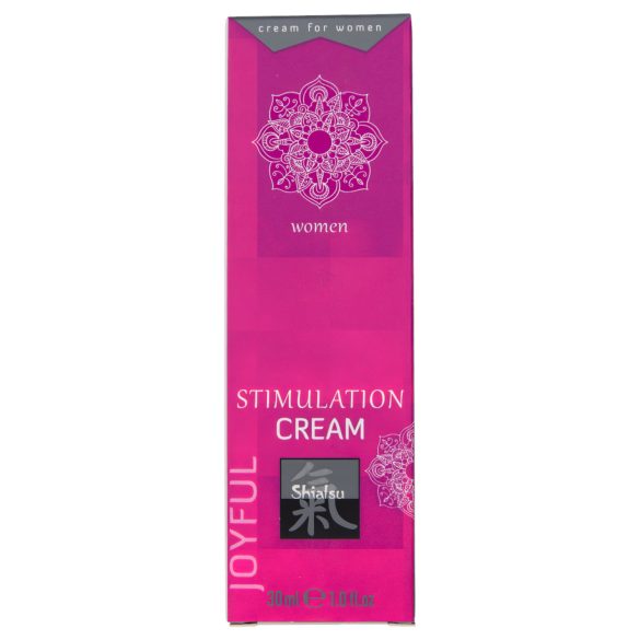 HOT Shiatsu Joyful - crema estimulante para mujeres (30 ml)