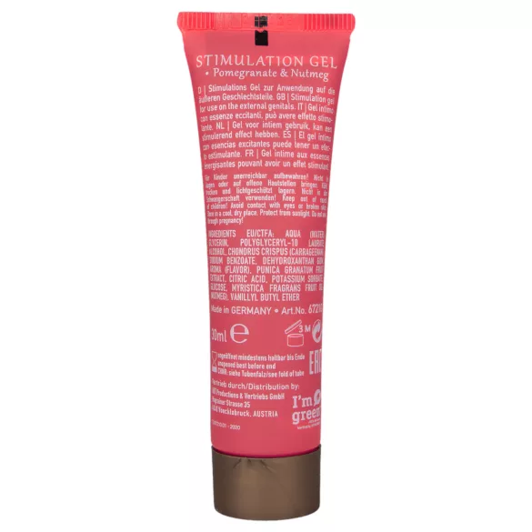 HOT Shiatsu - crema estimulante para mujeres - granada (30 ml)