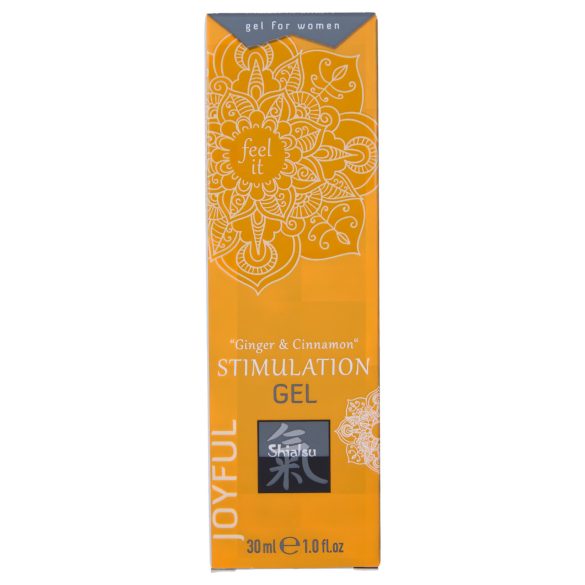 HOT Shiatsu - crema estimulante para mujeres - jengibre y canela (30ml)