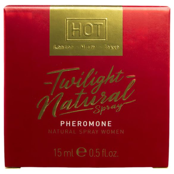 HOT Twilight Natural - perfume con feromonas para mujer sin aroma 15ml