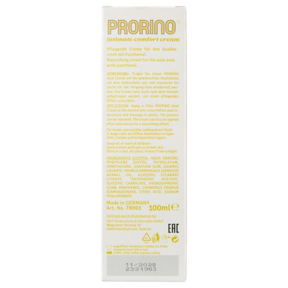 HOT Prorino - crema anal cuidado - 100 ml