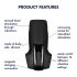 Satisfyer Men Vibration - vibrador recargable (negro)