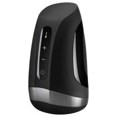   Satisfyer Men Heat Vibration - vibrador térmico glande (negro)