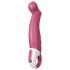 Satisfyer Petting Hippo - vibrador recargable y resistente al agua (rosa)