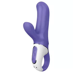   Satisfyer Magic Bunny - vibrador impermeable con brazo para el clítoris (lila)